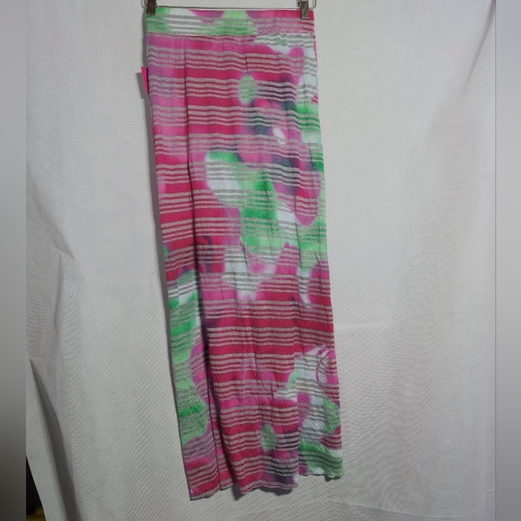 HeartSoul Asymmetrical Pink and Green Skirt NWT - Picture 3 of 6